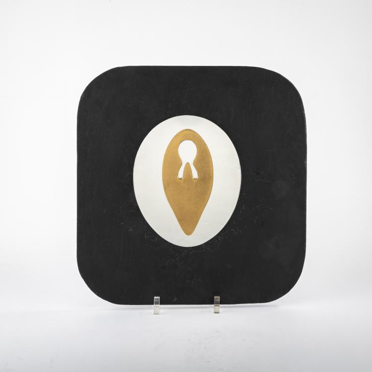 Hauptbild zu Objekt, Metallrelief 'Documenta III', 1964, Hans (Jean) Arp, Documenta Foundation, Kassel (Publ.), 177C 702