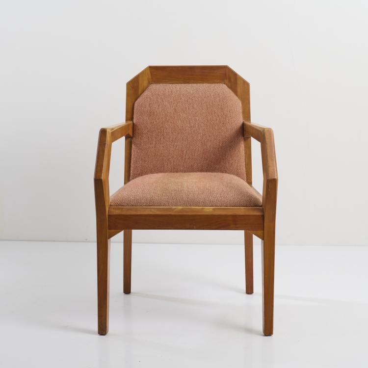 Bild 1 zu Objekt, Anthroposophical armchair, 1920s/30s, Felix Kayser (attributed), Schiller-M&ouml;bel, Stuttgart (zugeschrieben/attr.), 177A 3