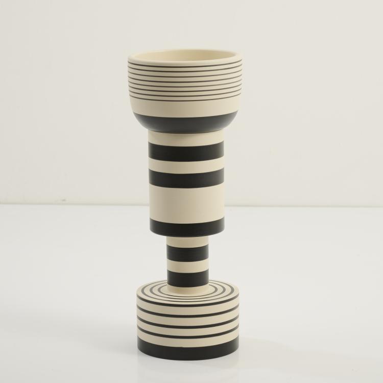 Hauptbild zu Objekt, Vase 'Calice' - '502', 1986 (Entwurf), Ettore Sottsass, Bitossi, Montelupo, 177A 72