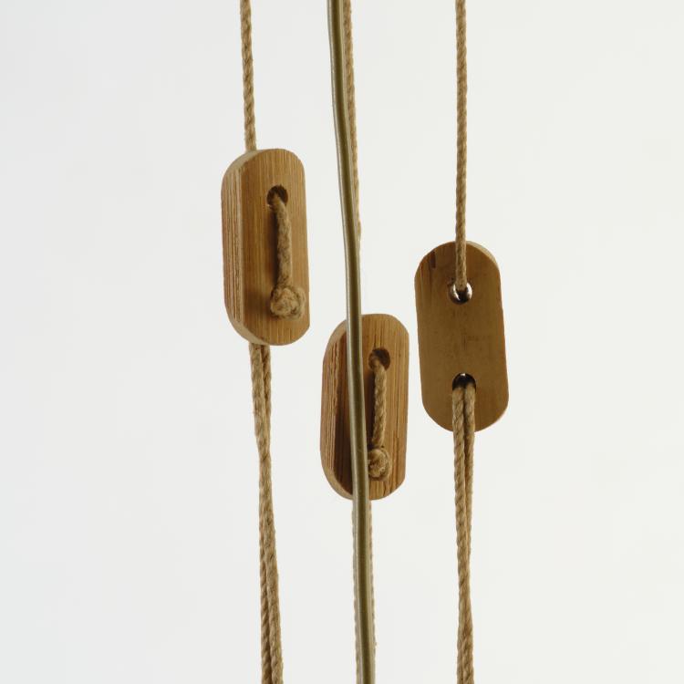 Bild 7 zu Objekt, Ceiling light 'Shichi' from the 'Uchiwa' series, 1973, Ingo Maurer, Design M, Maurer, Ingo, M&uuml;nchen / Munich, 177A 366