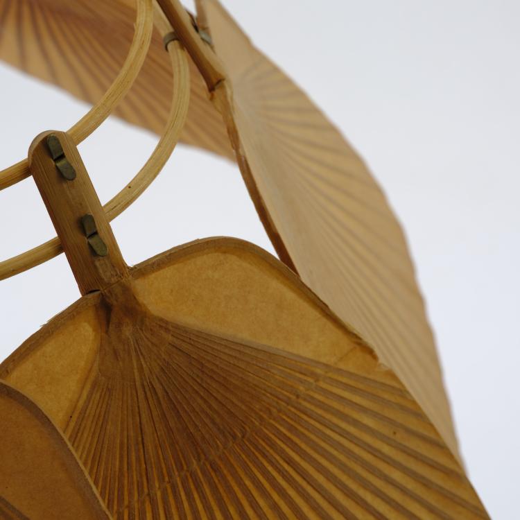 Bild 9 zu Objekt, Ceiling light 'Shichi' from the 'Uchiwa' series, 1973, Ingo Maurer, Design M, Maurer, Ingo, M&uuml;nchen / Munich, 177A 366