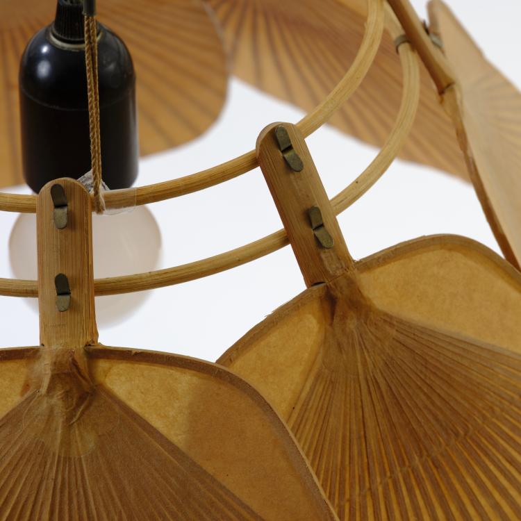 Bild 10 zu Objekt, Ceiling light 'Shichi' from the 'Uchiwa' series, 1973, Ingo Maurer, Design M, Maurer, Ingo, M&uuml;nchen / Munich, 177A 366