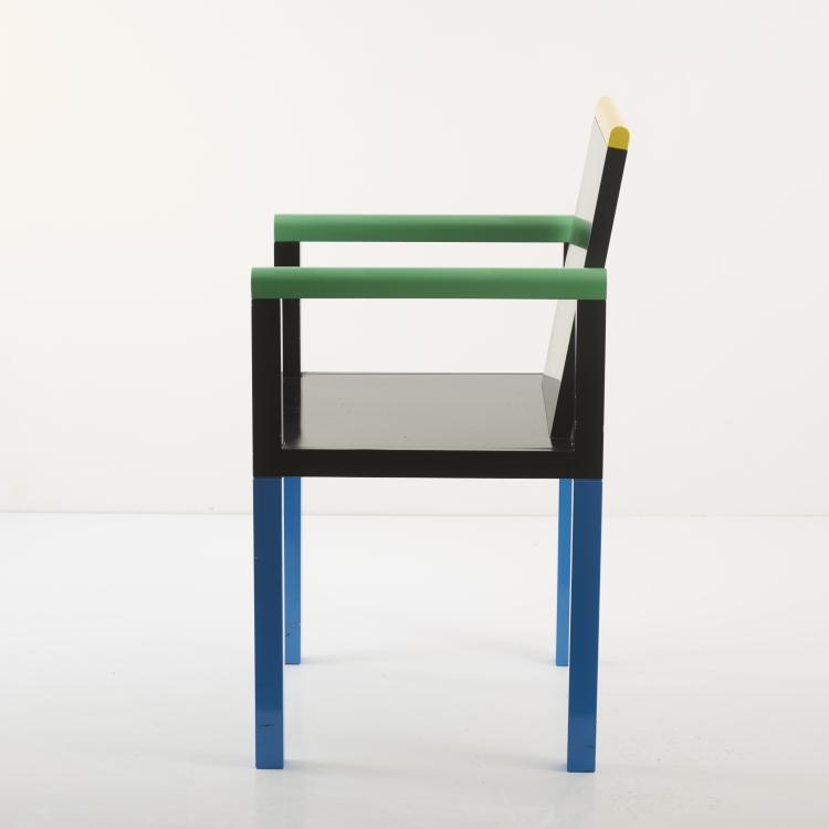 Bild 1 zu Objekt, Armchair 'Palace', 1983 (design), George J. Sowden, Memphis, Mailand / Milan, 177A 425