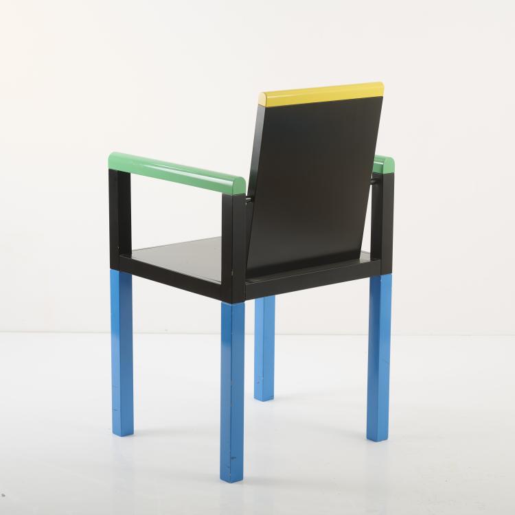 Bild 2 zu Objekt, Armchair 'Palace', 1983 (design), George J. Sowden, Memphis, Mailand / Milan, 177A 425