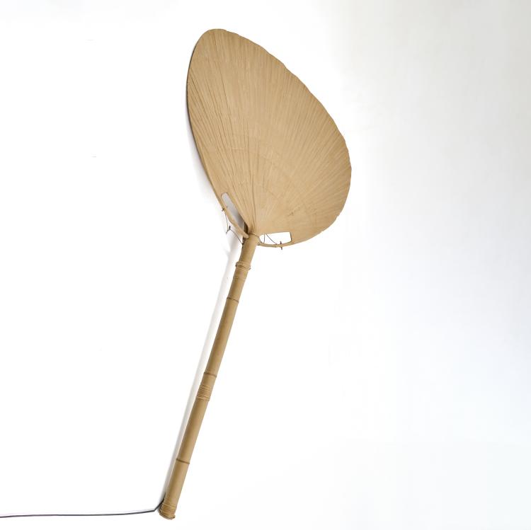 Hauptbild zu Objekt, Stehleuchte 'Uchiwa I', 1973 (Entwurf), Ingo Maurer, Design M Ingo Maurer, M&uuml;nchen / Munich, 177A 367
