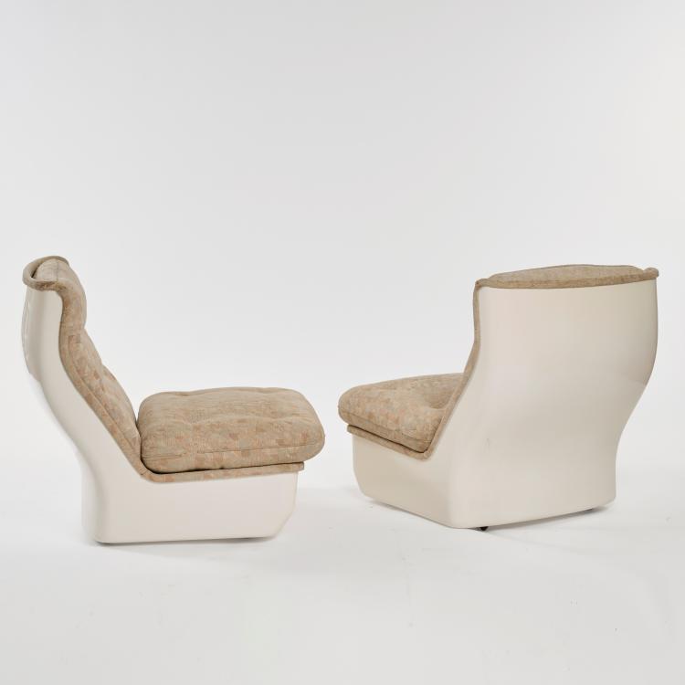 Bild 3 zu Objekt, Six 'Orchid&eacute;e' armchairs, c. 1968 (design), Michel Cadestin, Airborne, Montreuil-sous-Bois, 178B 760