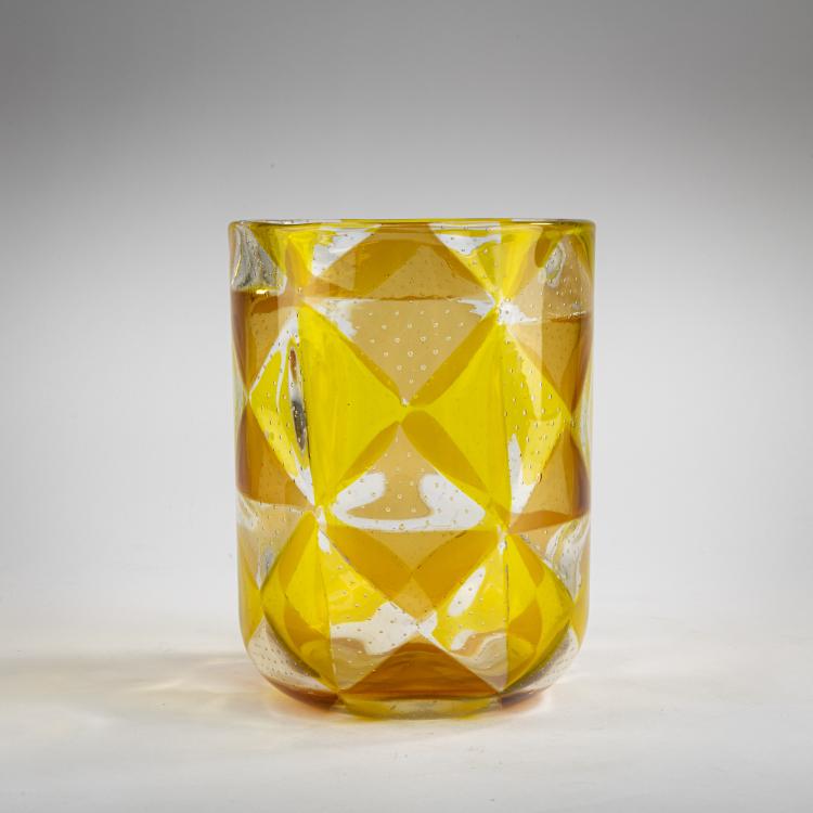 Hauptbild zu Objekt, Vase 'Intarsio', 1961-63, Ercole Barovier, Barovier & Toso, Murano, 177B 538