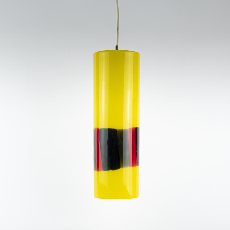 Bild 1 zu Objekt, Deckenleuchte 'A canne', um 1960, Vetreria Vistosi, Murano, 177A 283