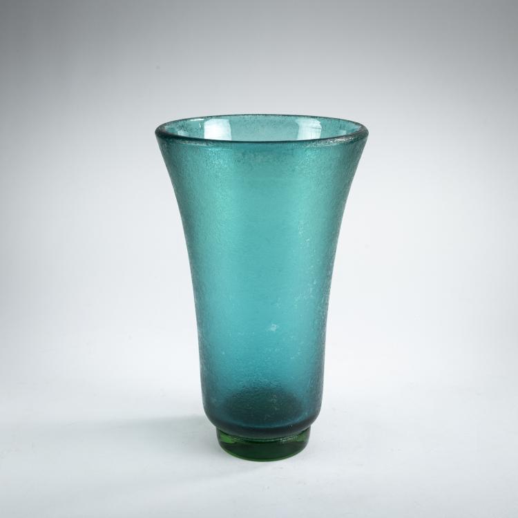 Hauptbild zu Objekt, Vase 'Corroso', um 1932/33, Carlo Scarpa, Venini & C., Murano, 177B 498