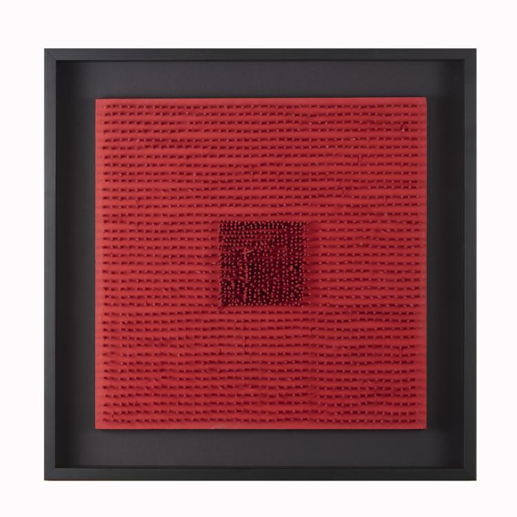 Bild 1 zu Objekt, 'Tableau clous', 1968, Bernard Aubertin, 177C 713