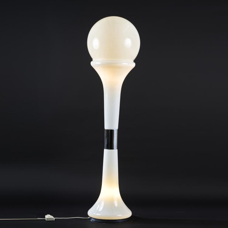 Hauptbild zu Objekt, Floor lamp, c. 1965 (design), Carlo Nason, A. V. Mazzega, Murano, 177A 318