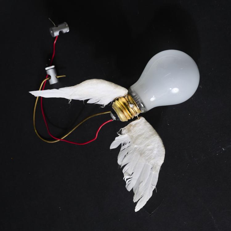 Bild 1 zu Objekt, 'Lucellino' ceiling light / staircase light, 1992 (design), Ingo Maurer, Design M, Maurer, Ingo, M&uuml;nchen / Munich, 177A 365