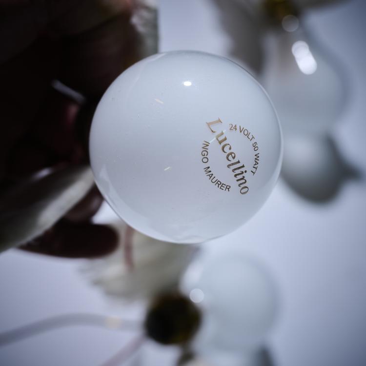 Bild 5 zu Objekt, 'Lucellino' ceiling light / staircase light, 1992 (design), Ingo Maurer, Design M, Maurer, Ingo, M&uuml;nchen / Munich, 177A 365