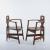 Two armchairs, c. 1900
