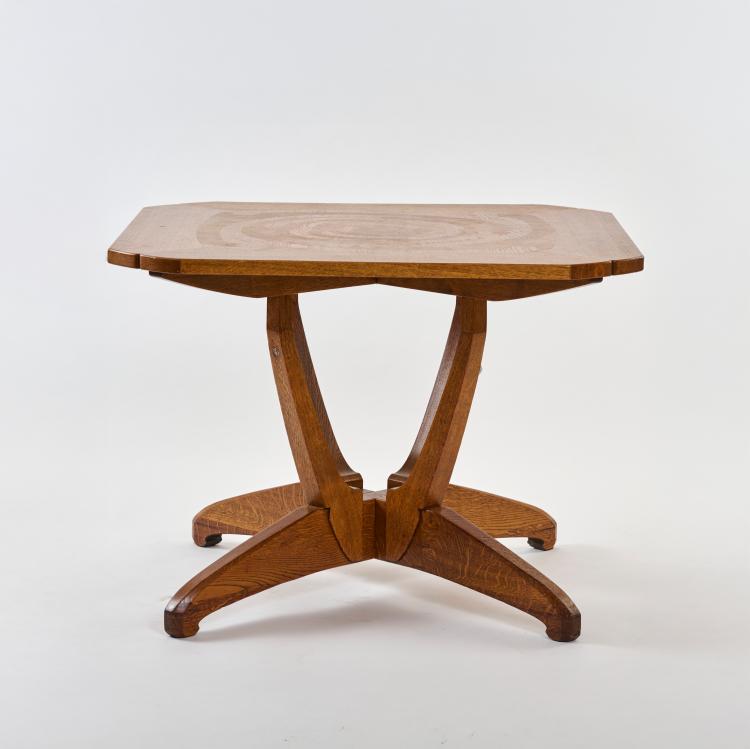 Bild 1 zu Objekt, Salon table, c, 1903/04, Richard Riemerschmid, Dresdner Werkst&auml;tten, Hellerau, 178A 409