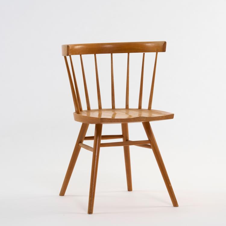 Hauptbild zu Objekt, Stuhl 'N 19 - Straight chair', 1947 (Entwurf), George Nakashima, Knoll International, New York, 178B 536