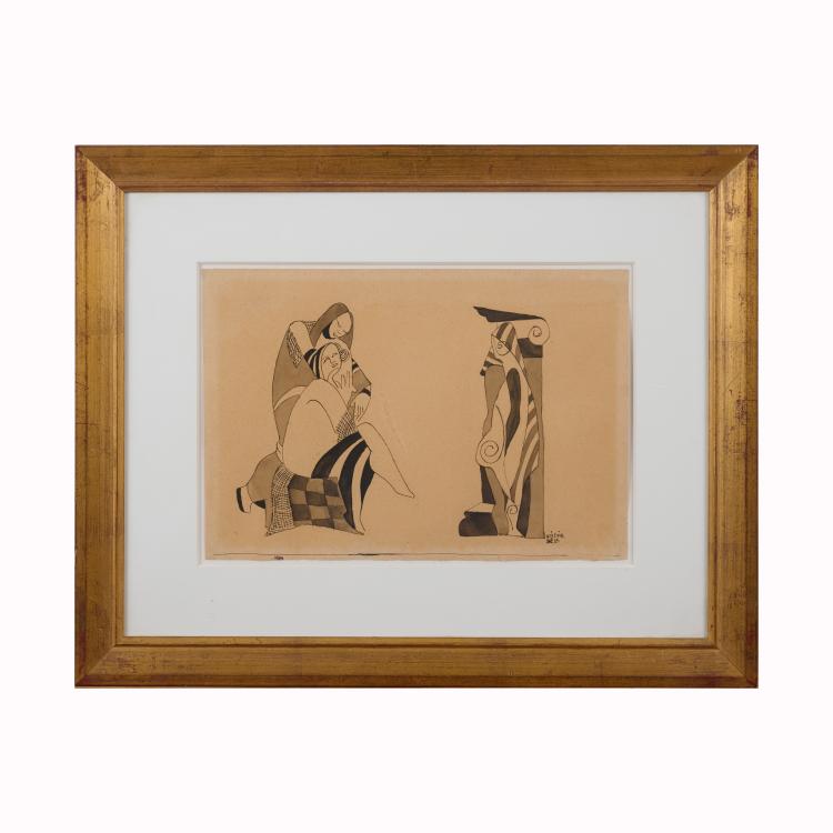 Bild 1 zu Objekt, Constructive Figures, c. 1950, B&eacute;la K&aacute;d&aacute;r, 177C 735