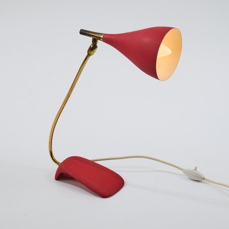 Hauptbild zu Objekt, Tischleuchte, 1950er Jahre, Deutschland / Germany, 177A 186