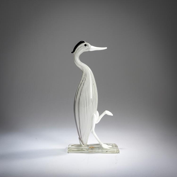 Hauptbild zu Objekt, 'Airone', 1953, Fulvio Bianconi, Venini & C., Murano, 177B 554