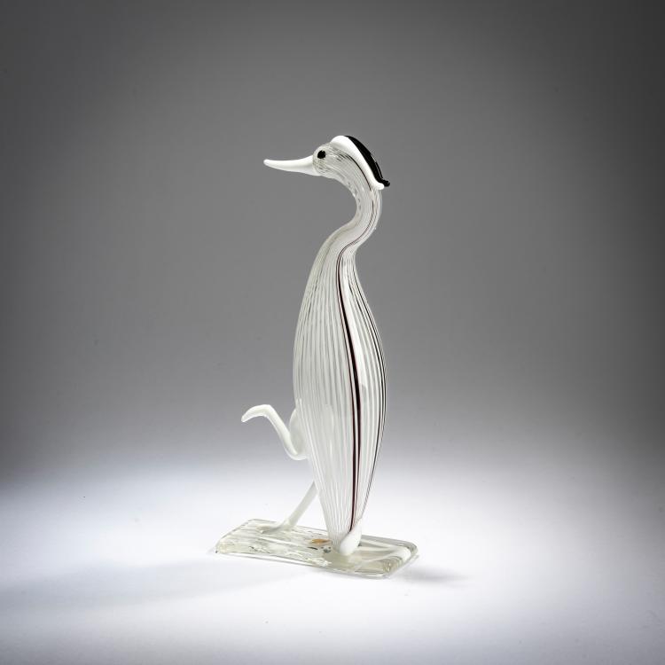 Bild 2 zu Objekt, 'Airone', 1953, Fulvio Bianconi, Venini & C., Murano, 177B 554