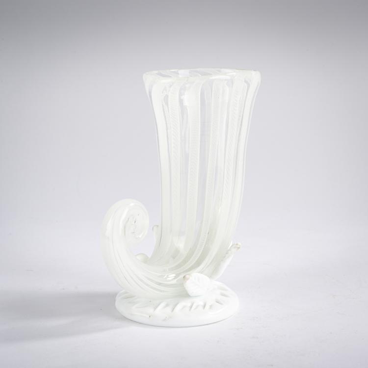 Bild 2 zu Objekt, Vase 'Cornucopia', c. 1948/49, Fulvio Bianconi, Venini & C., Murano, 177B 546