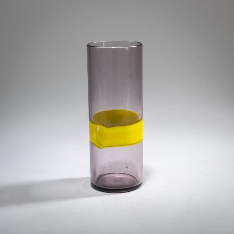 Bild 1 zu Objekt, Vase 'A fasce', c. 1959, Fulvio Bianconi, Venini & C., Murano, 177B 567