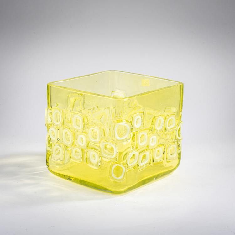 Bild 1 zu Objekt, Vase 'Vasarely', 1969, Angelo Barovier, Barovier & Toso, Murano, 177B 536