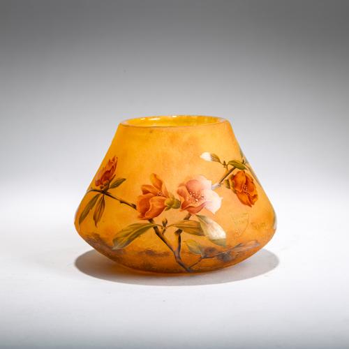 Vase 'Cognassier du Japon', um 1910