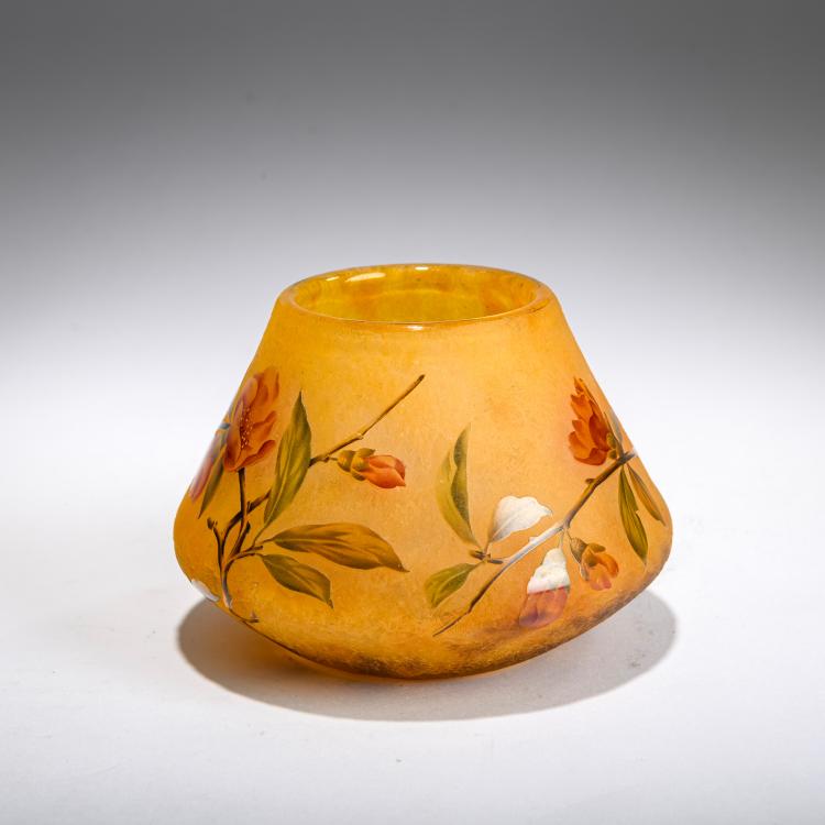 Bild 1 zu Objekt, Vase 'Cognassier du Japon', um 1910, Daum Fr&egrave;res, Nancy, 178A 29