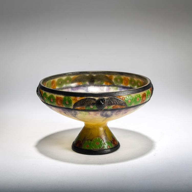 Hauptbild zu Objekt, Aufsatzschale 'Aigle', 1922, Gabriel Argy-Rousseau, Argy-Rousseau, Gabriel, Paris, 178A 4