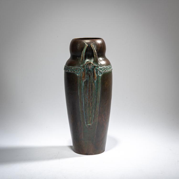 Hauptbild zu Objekt, Vase, um 1902, Hugo Elmqvist, Elmqvist, Hugo, Stockholm, 178A 451