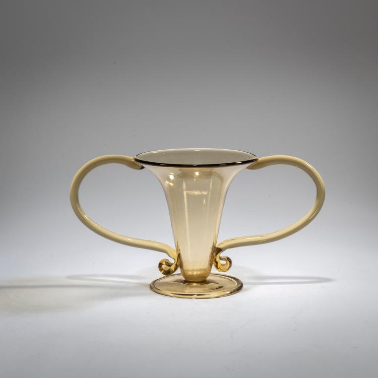 Bild 1 zu Objekt, Vase 'Libellula', 1921/22, Vittorio Zecchin, Venini & C., Murano, 177B 476