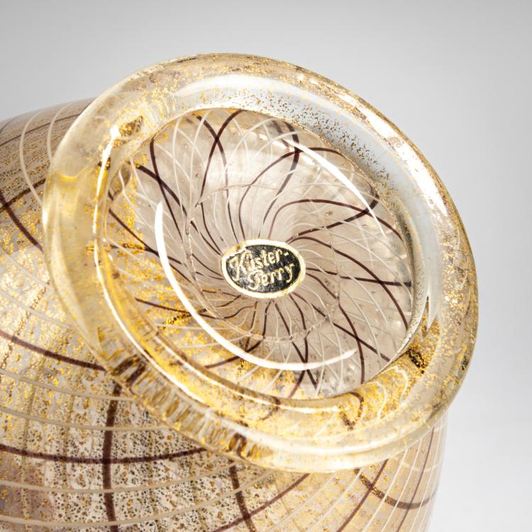 Bild 2 zu Objekt, Vase 'Filigrana a reticello', um 1950, Ercole Barovier, Barovier & Toso, Murano, 177B 526