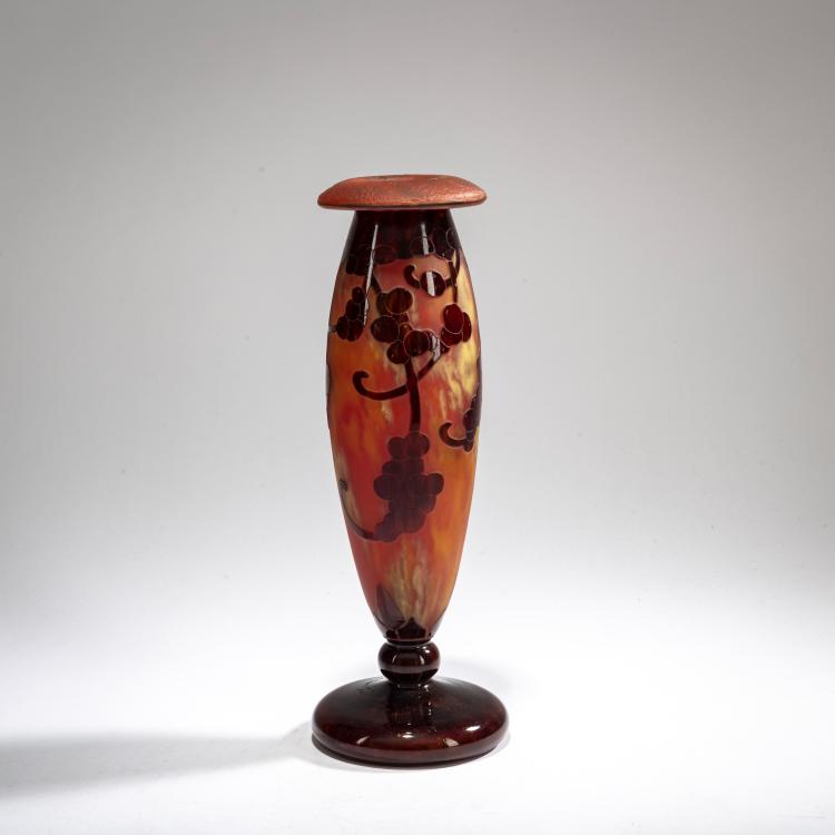 Hauptbild zu Objekt, Vase 'Perli&egrave;res', 1924-27, Charles Schneider, Schneider, Epinay-sur-Seine, 178A 168