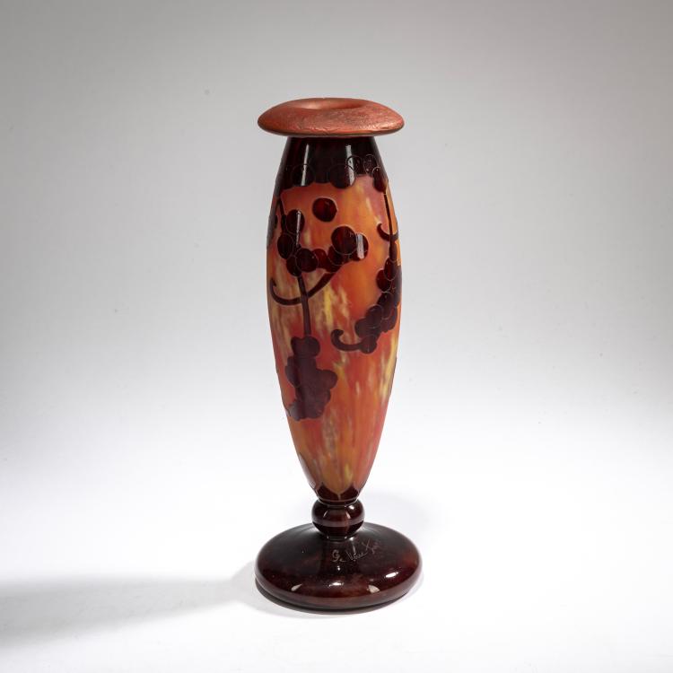 Bild 1 zu Objekt, Vase 'Perli&egrave;res', 1924-27, Charles Schneider, Schneider, Epinay-sur-Seine, 178A 168