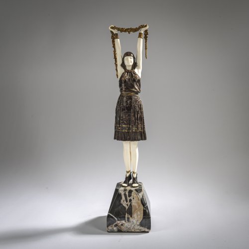 Chryselephantine figure 'First Flowers', c. 1928