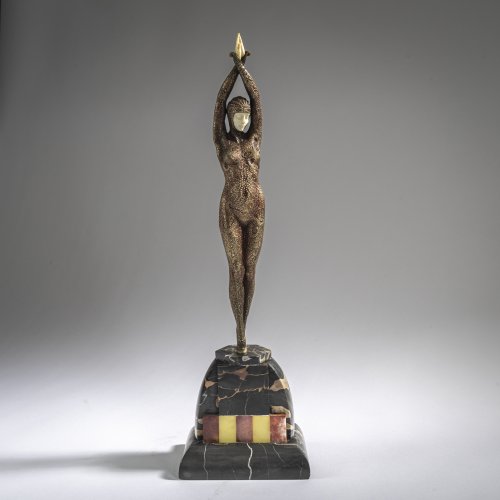 Chryselephantine figure 'Etoile de mer' (Starfish), c. 1928
