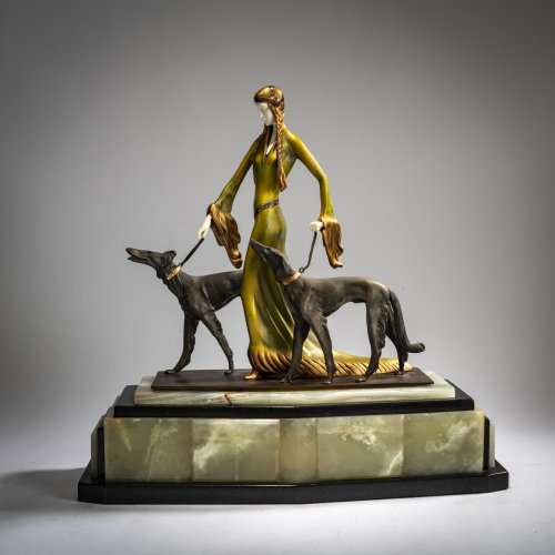 Chryselephantine figure 'The Aristocrats', c. 1925