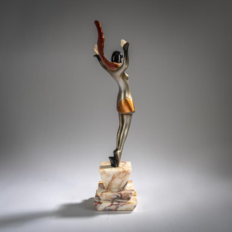 Bild 1 zu Objekt, Chryselephantinfigur 'Lamo', um 1928, Roland Paris, 178A 241