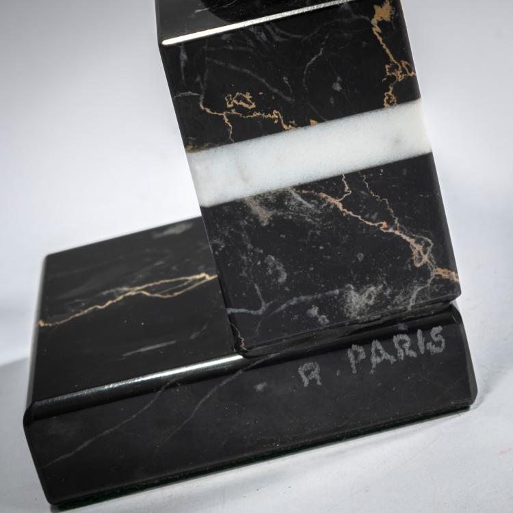 Bild 2 zu Objekt, Chryselephantinfigur 'Maskierte T&auml;nzerin', um 1928, Roland Paris, 178A 242