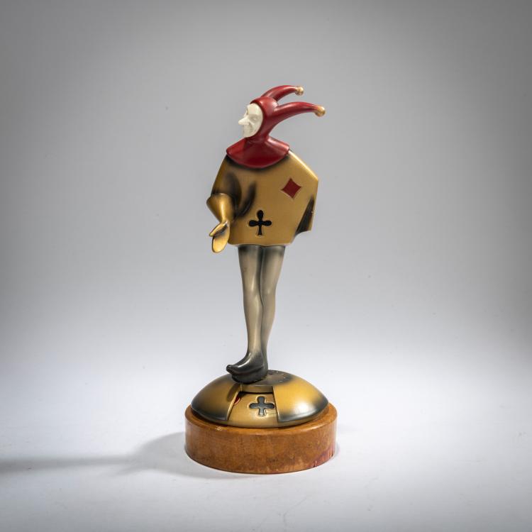 Hauptbild zu Objekt, Chryselephantinfigur 'Joker', um 1928, Roland Paris, 178A 240