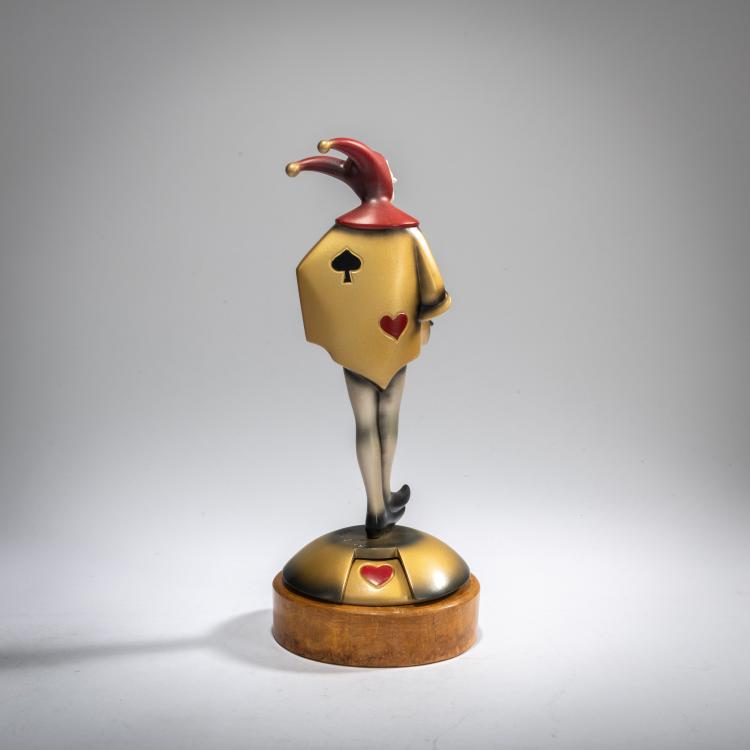 Bild 1 zu Objekt, Chryselephantinfigur 'Joker', um 1928, Roland Paris, 178A 240