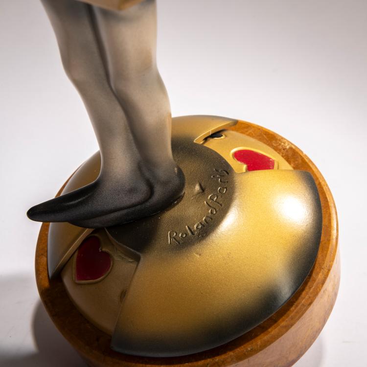Bild 2 zu Objekt, Chryselephantinfigur 'Joker', um 1928, Roland Paris, 178A 240