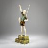 Chryselephantinfigur 'Fischerjunge', um 1930