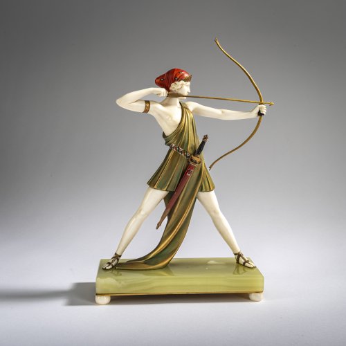 Chryselephantine figure 'Diana', c. 1928