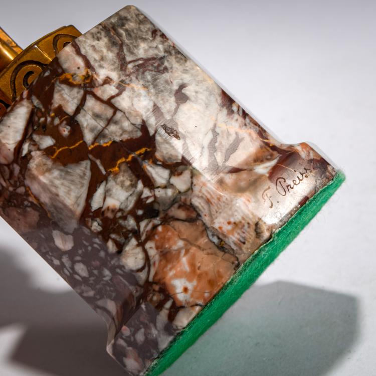 Bild 3 zu Objekt, Chryselephantinfigur 'Ballerina', um 1920, Ferdinand Preiss, Preiss & Kassler, Berlin, 178A 256