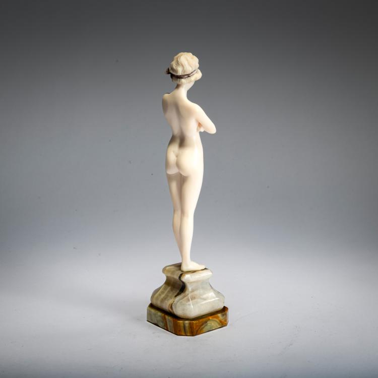 Bild 2 zu Objekt, Elfenbeinfigur 'Defi', um 1920, Paul Philippe, 178A 244
