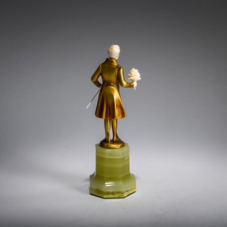 Bild 2 zu Objekt, Chryselephantinfigur 'Victorianischer Herr', um 1922, Ferdinand Preiss, 178A 260