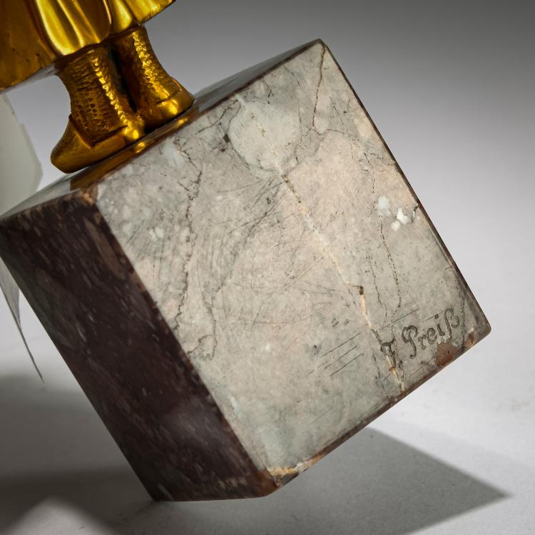 Bild 3 zu Objekt, Chryselephantinfigur 'Erster Schmuck', vor 1914, Ferdinand Preiss, 178A 250