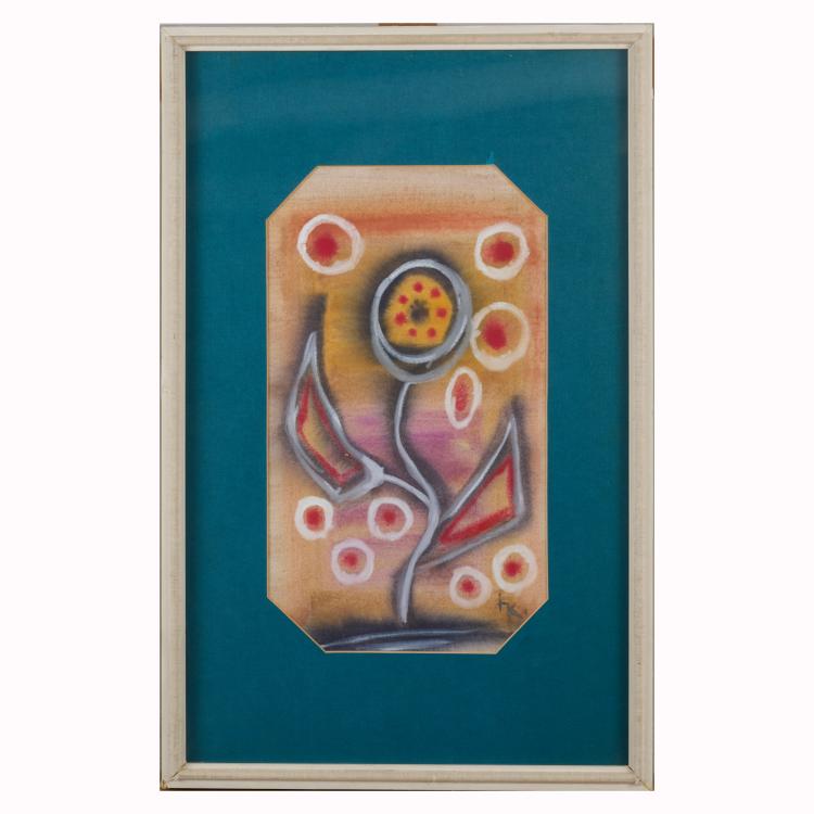 Bild 2 zu Objekt, Blume, um 1970, Ida Kerkovius, 177C 736